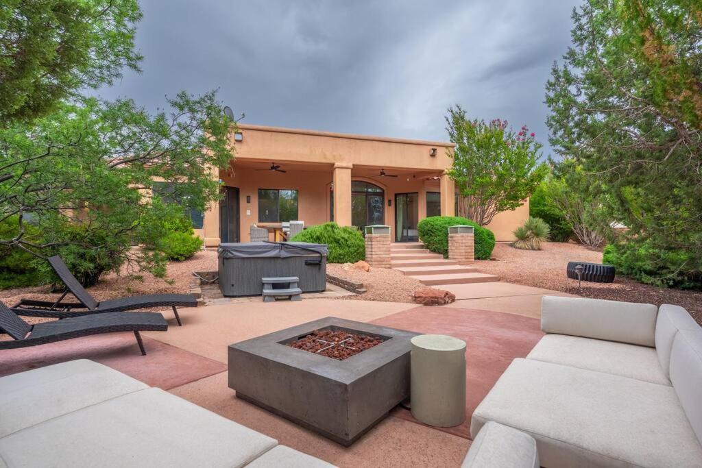 Amazing Luxury Home With Hot Tub & Views Sedona Eksteriør bilde